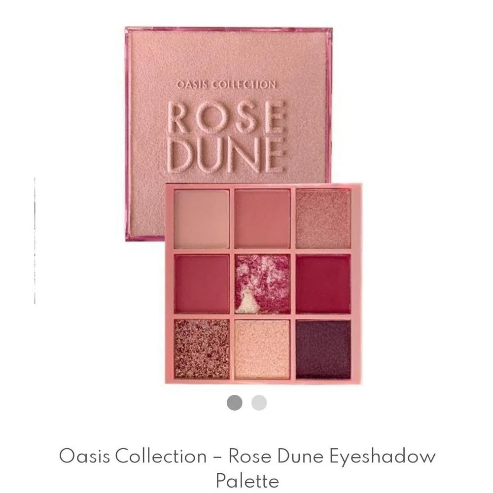 NEW FARMASI MAKEUP ROSE DUNE Collection EYESHADOW PALETTE ❤️🖤 Pink/Rose